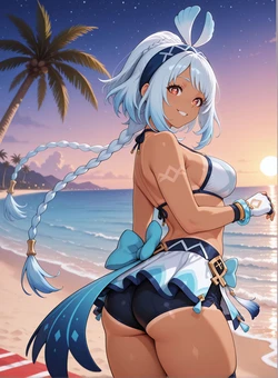 [Phan Desire] Request - Mualani - Genshin Impact [AI Generated] 作品封面