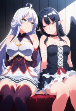 [Corudozera] [200pics] Kureha Clyret x Eve Reese (クレハ・クライレットxイヴ・リース) / Redo of Healer (回復術士のやり直し) [AI Generated]