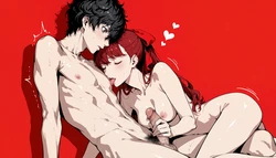 [yanai-hide] V Kasumi Yoshizawa 芳澤かすみ Persona5 (Patreon) [AI Generated]