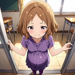 負けヒロインが多すぎる！ 甘夏古奈美 ボテ腹 [AI Generated] 作品封面