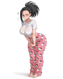 [Eve Kiss] Momo Yaoyorozu (Harem Dancer) [AI Generated] 作品封面