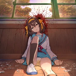 [R18G WARNING] [ko_mugi] suzumiya haruhi [AI Generated]