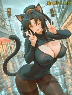 [FryTime] Kuroka - High School Dxd [AI Generated] 作品封面