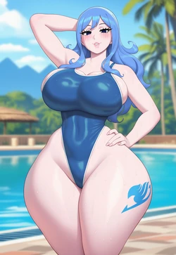 [Creamy_AI] Juvia BBC [AI Generated]