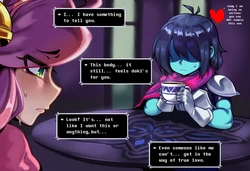 [Donbe] Kris x Pink + Maddie DonbeLove (Deltarune)[English] [AI Generated]