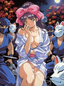 [Encolpe] Lost Chapter : Ambush at the festival (La Blue Girl) [Pixiv 150312318 uncensored] [AI Generated]