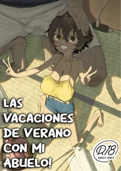 [Shikisoku Zeku (Shiki)] Saki-chan no Natsuyasumi Ojii-chan to Issho! | Las Vacaciones de Verano con mi Abuelo! [Spanish] [HollowScan] [Decensored] [Colorized] [Digital]