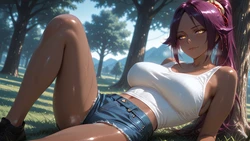 [AIArt GiWu] Yoruichi Shihōin - Bleach [AI Generated]