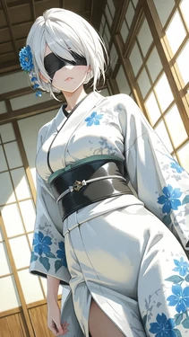 [AI Generated] 装いを変えたアンドロイド