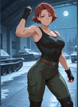 [Phan Desire] Request - Meryl Silverburgh - Metal Gear Solid [AI Generated] 作品封面
