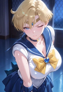 [ぱられるの世界] Sailor Uranus - Defeat Play (Patreon) (AI Generated) 作品封面