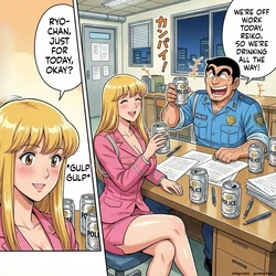 [Adult shigoro] Here in Kameari_ 4 Consecutive Sexual Encounters with Busty Beauties [AI Generated]