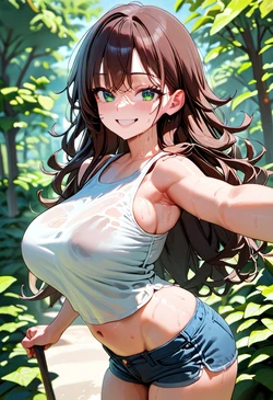 hiking [AI Generated] 作品封面