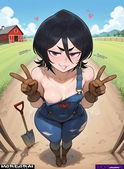 [Mordor AI] Rukia Kuchiki - Farmer [AI Generated]