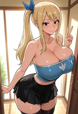 [KanamiEcchi] Lucy Heartfilia A [AI Generated] 作品封面