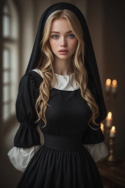 Synlord's Nun and Goddess  [AI Generated] 作品封面