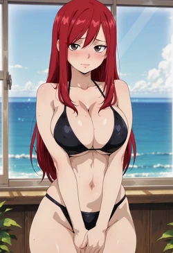 [Squeeshy] Erza (140pics) [AI Generated]