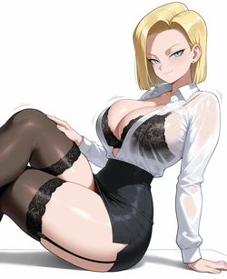 [MaxelArtDesign] Android 18 - Dragon Ball 170p (Patreon) [AI Generated] 作品封面