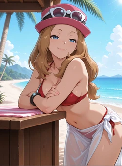 [Phan Desire] Serena - Pokémon [AI Generated] 作品封面
