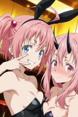 (TheBardSpirit) Milim Nava and Shuna [AI Generated]