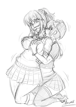 [Natsumemetalsonic] Rosario + Vampire Vore (Kokoa)