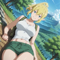 [Hentai Hideout] ⭐ Ryuu Lion (Summer ☀️) | DanMachi | Full Set (Patreon) [AI Generated] 作品封面