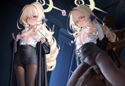 [Pixiv] [Van♂pire (86647642) / vam♂pire (128475016)] 148885168-2026-08-26-笑面教授的性爱挑战，ニヤニヤ教授のセックスチャレンジ [AI Generated]
