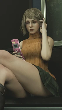 [Thiccboysteven] Ashley on the subway (Resident Evil 4) 作品封面