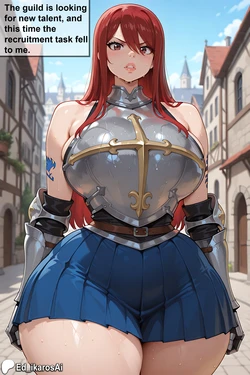 [Ed_Ikarosai] Erza Scarlet x BBC [AI Generated]