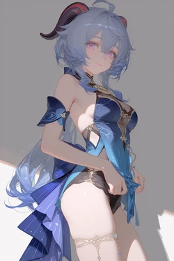 [nianhua] Ganyu 双人 2.0 [AI Generated]