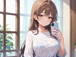 爆乳幼馴染に服を貸すつもりがセックスすることになった！？ 作品封面