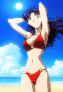 [Vanitas AI] Katsuragi Misato 1 [AI Generated] 作品封面