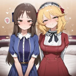 [underdog] 生え放題なありすと桃花 [AI Generated] 作品封面
