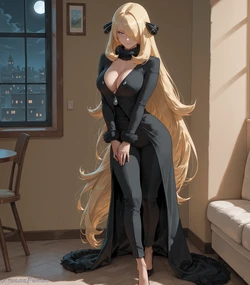 [Velurieve] Cynthia - Default Outfit [AI Generated] 作品封面
