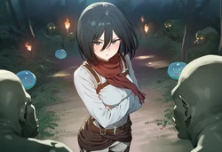 [Patreon] (Synodius) Mikasa Lost in Jungle (AI Generated)