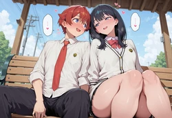 [Mitora] 今日、親いないから… (Patreon) [AI Generated]