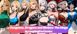 [LaughingFoxComics] [AI Generated]  龙与笨波霸：法师（K记翻译）