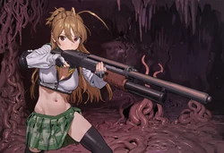 [yourojisan] Miyamoto Rei in the cave (2026-07-14) [AI Generated] 作品封面