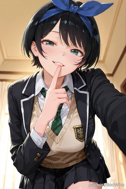 [BooWho] Ruka Sarashina (Patreon) [AI Generated] 作品封面