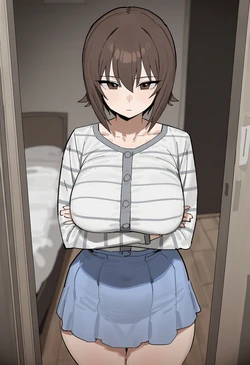 [kaminarimon_ai] Nishizumi Maho [AI Generated]