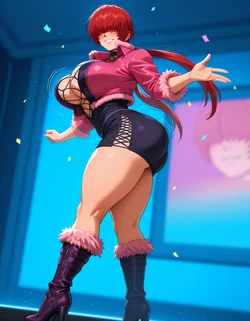 Fr34ky - Shermie (King of Fighters) (Patreon) (AI Generated) 作品封面