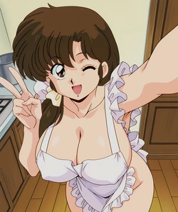 [Aindroidparanoid] Kasumi Tendo - Ranma ½ [AI Generated] 作品封面