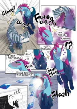 [Unoroute (UnoUsaya)] Dino Girl's Emergency Poop 作品封面