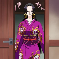 [Aquamarine] Boa Hancock help lost kid at onsen (2026-07-10) [AI Generated]