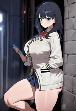 [kaminarimon_ai] [神羅天征] [仲見世] [雷門AIショップ] 宝多六花 おっさん [AI Generated]