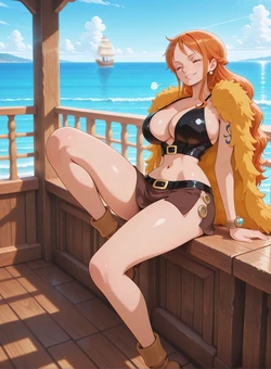 [Phan Desire] Nami - One Piece [AI Generated] 作品封面
