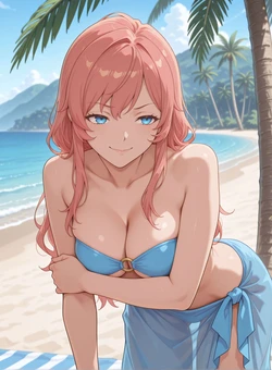 [Phan Desire] Request - Tiararose Lapis Clementille - The Villainess Is Adored by the Prince of the Neighbor Kingdom [AI Generated] 作品封面