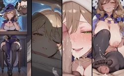 [Mimiya] Lisa Minci リサ・ミンツ | Genshin Impact (Patreon) [AI Generated] 作品封面