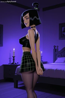 [Spicy Toon AI] Sam Manson - Danny Phantom [AI Generated] 作品封面