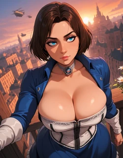 Fr34ky - Elizabeth (Bioshock) (Patreon) (AI Generated)